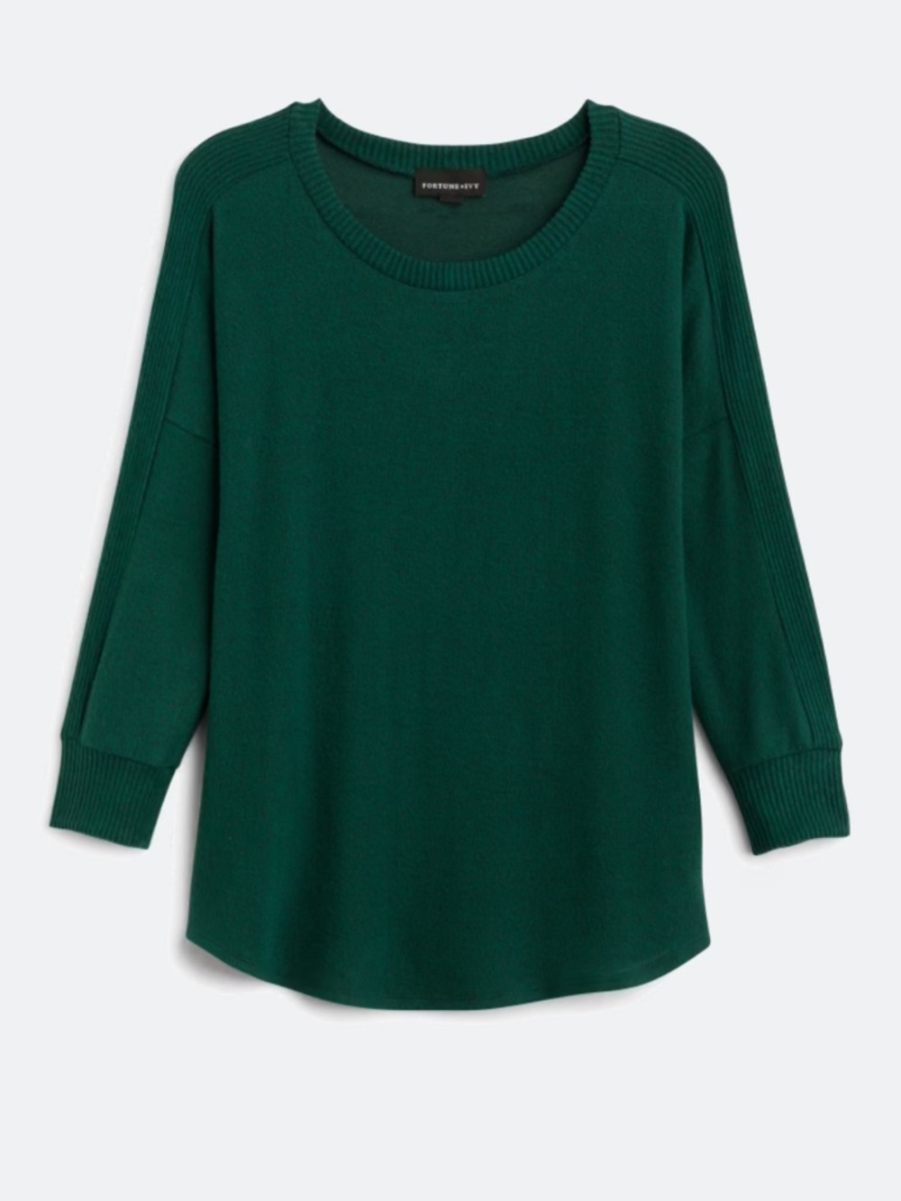 Fortune + Ivy Pippa Boat Neck Knit Top, size M